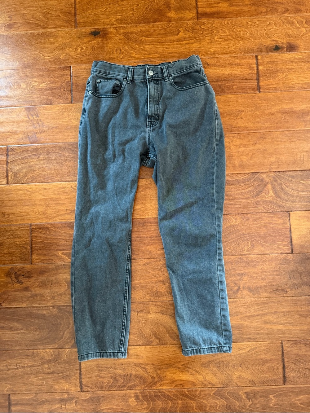 Women’s Black Mom Jeans - Classic Straight Fit